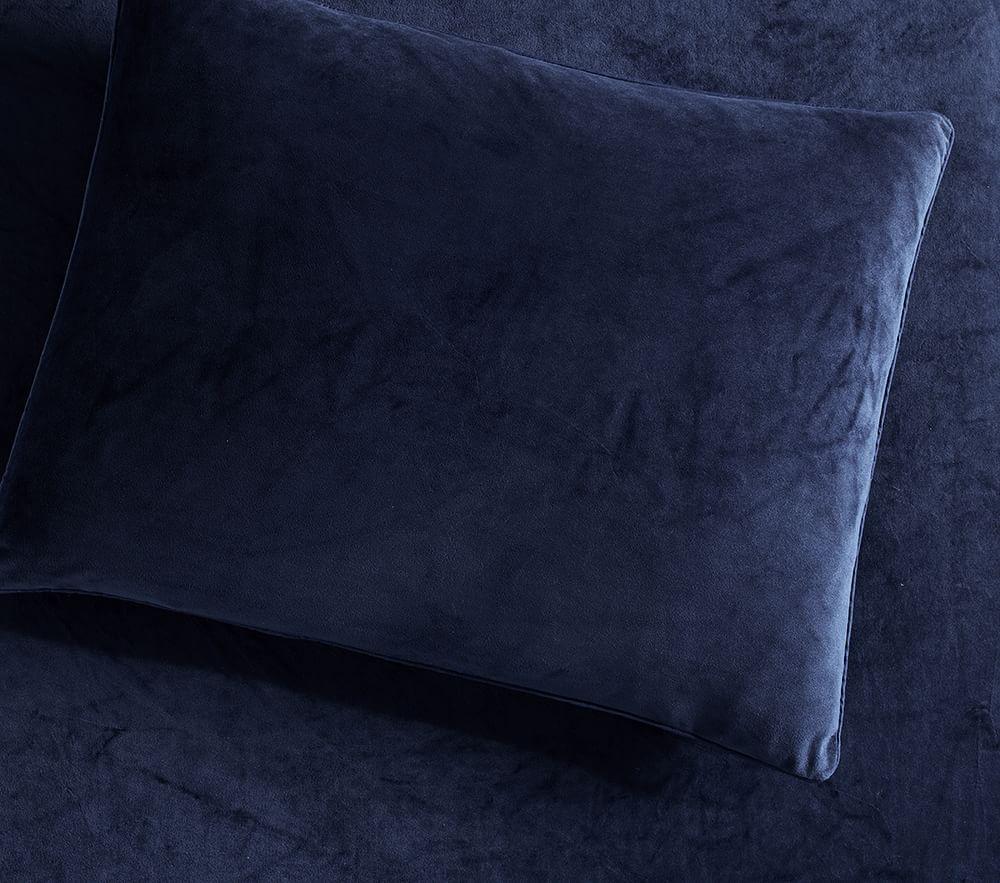 Luxe Chamois Fitted Sheet & Shams